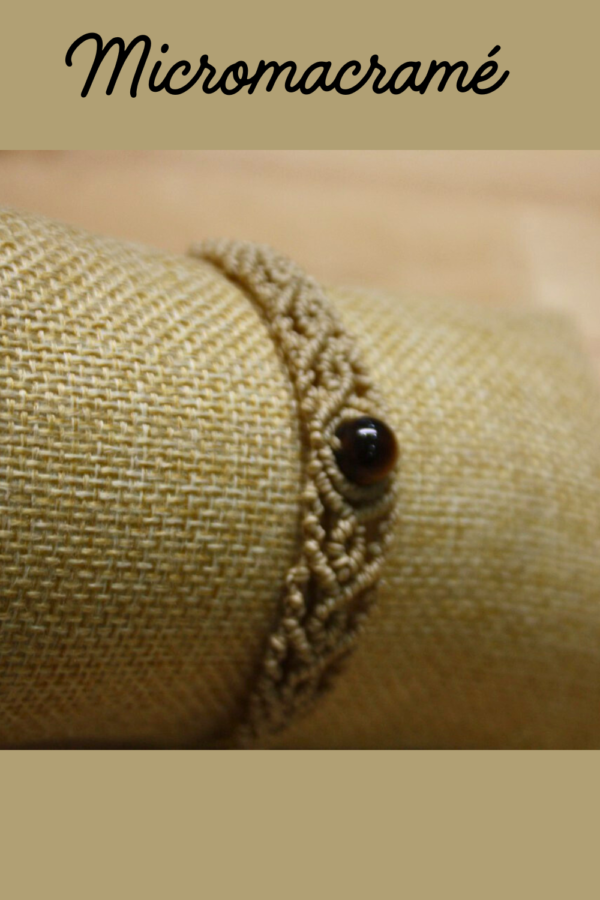 Pulsera Artesanal en Micromacramé 04 - Imagen 3