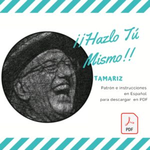 Tamariz Retrato Patrón con instrucciones