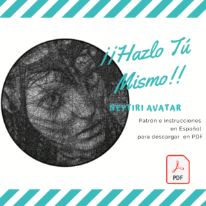 Neytiri Avatar Retrato Patrón con instrucciones