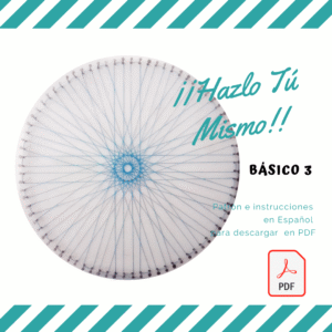 Básico 3 Patrón geométrico con instrucciones